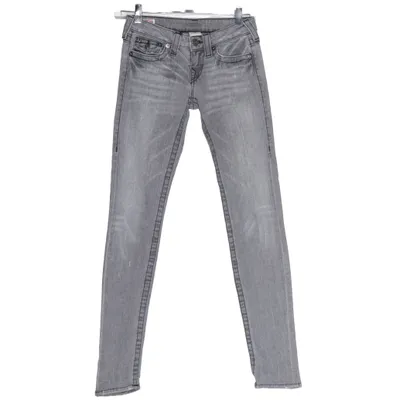 Jeans (Gray) from True Religion Cotton, Elastane