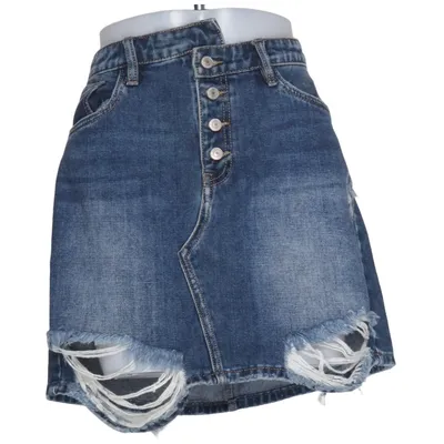 Jeanskjol (Blå) från Denim Bomull