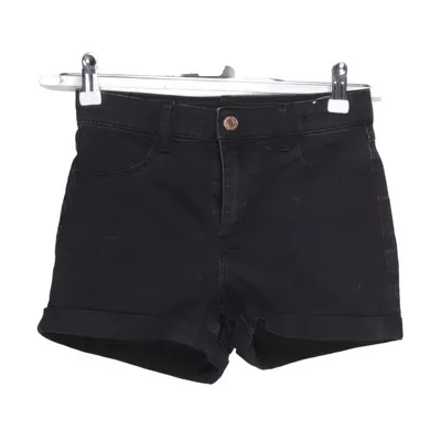 Denim shorts (Zwart) van H&M Katoen, Elastaan, Polyester
