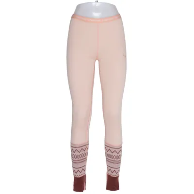 Baselayer-bukser (Pink, Brun, Flerfarvet) fra Kari Traa Uld