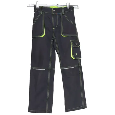 Work pants (Gray, Yellow) from Planam Cotton, Polyester