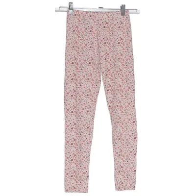 Leggings (Roze, Meerkleurig) van Mango Katoen, Elastaan