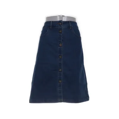 Jeanskjol (Blå) från Nümph Bomull, Elastan, Polyester