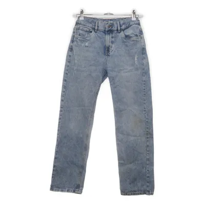 Spijkerbroek (Blauw) van Lindex Elastaan, Katoen