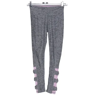 Træningsleggings (Grå, Pink) fra Pro Touch Elastan, Polyester