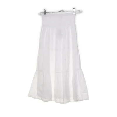 Maxi rok (Wit) van Gina Tricot
