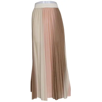 Långkjol (Beige, Rosa, Brun) från Myastreet Elastan, Polyamid, Polyester