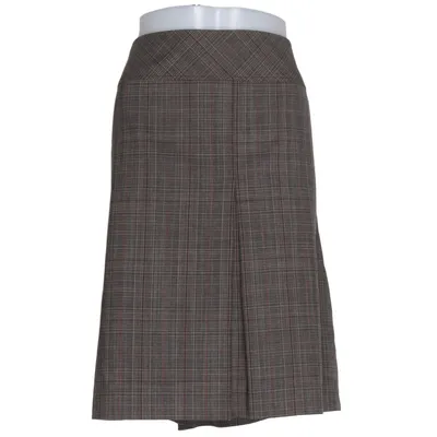 Jupe (Marron) de Almia Élasthane, Polyester, Viscose