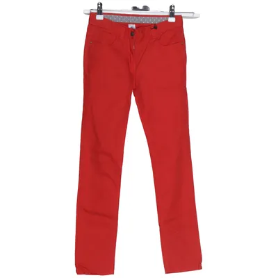 Jean (Rouge) de Petit Bateau Coton, Élasthane