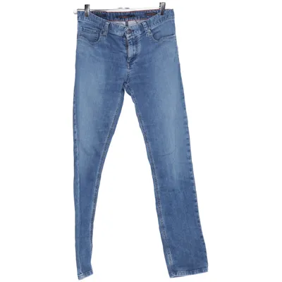 Spijkerbroek (Blauw) van Alberto Katoen, Elastaan, Polyester