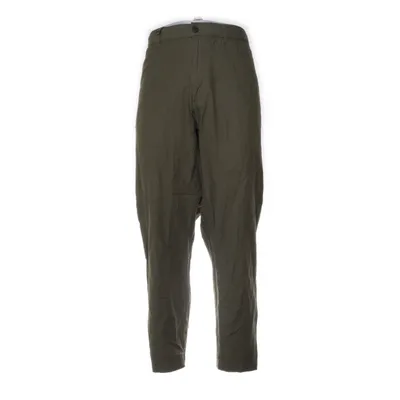 Pants (Green) from Uniqlo Cotton, Linen, Polyester, Polyurethane