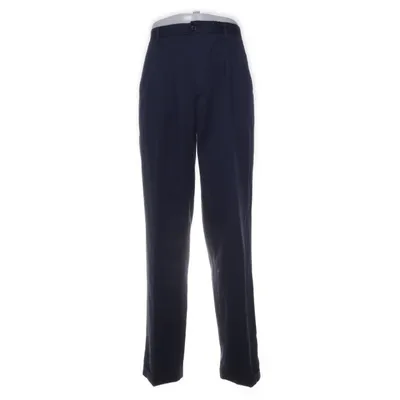 Suit pants (Blue) from Diplom Polyester, Viscose