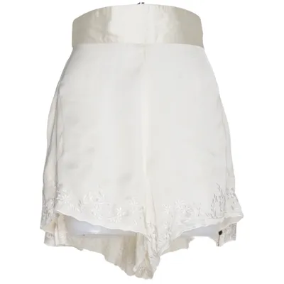 Pyjamasshorts (Beige, Vit) från One Teaspoon