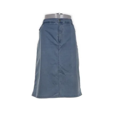 Denim skirt (Blue) from Lafei Nier Cotton, Elastane