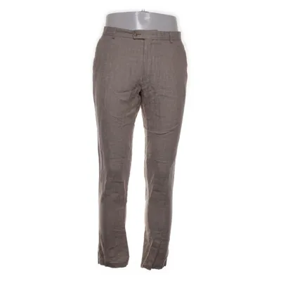 Pantalon (Beige) de John Henric Coton, Lin, Polyester