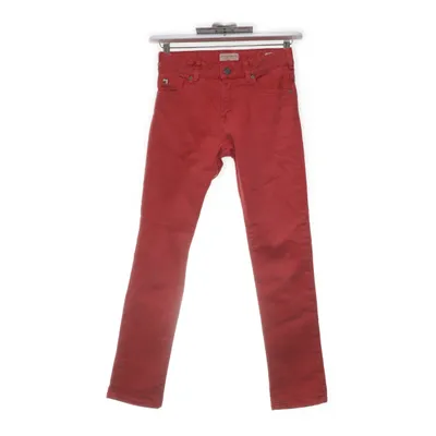 Jeans (Röd) från Scotch Shrunk Bomull, Elastan