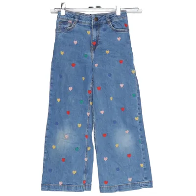Jeans (Blue, Multicolored) from Mini Boden Cotton, Elastane