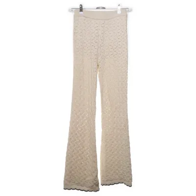 Bukser (Beige) fra Zara Bomuld, Polyester