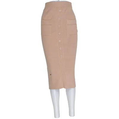Maxi rok (Beige) van Fashion Union Polyamide, Polyester, Viscose