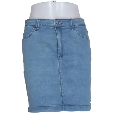 Jupe en jean (Bleu) de Missguided Coton, Élasthane, Polyester