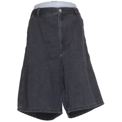 Short en jean (Gris) de Uniqlo Coton, Polyester