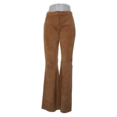 Leren broek (Bruin) van Clothes Leer, Nylon