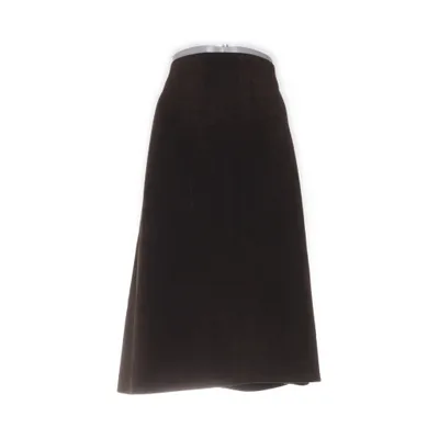 Skirt (Brown) from Autre Ton Cotton, Polyester