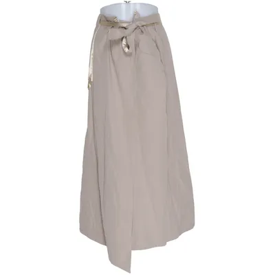 Långkjol (Beige) från Share Bomull, Polyester