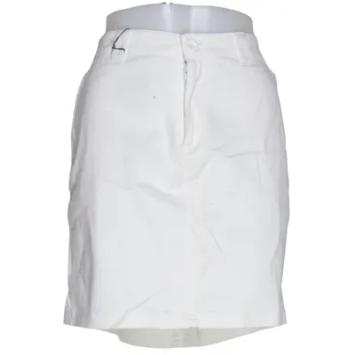 Jeanskjol (Vit) från Marine Bomull