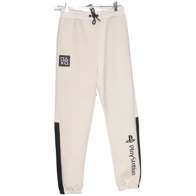 Sweatpants (Beige, Sort) fra Playstation Elastan, Polyester, Viscose