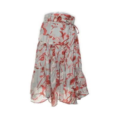Wrap skirt (Blue, Red, Multicolored) from Rützou Silk