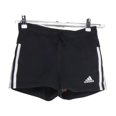 Træningsshorts (Sort, Hvid) fra Adidas Bomuld, Polyester