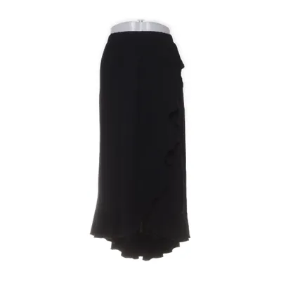 Wikkelrok (Zwart) van MyWear Elastaan, Viscose