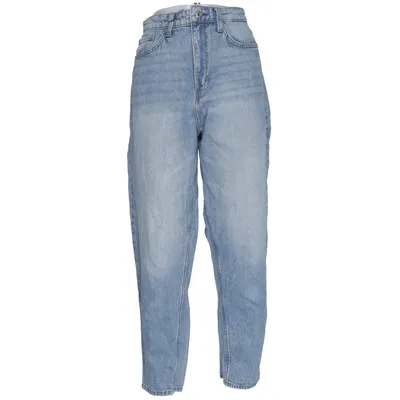 Jeans (LOOSE MOM JEANS ULTRA HIGH WAIST ANKLE LENGTH) von H&M Baumwolle