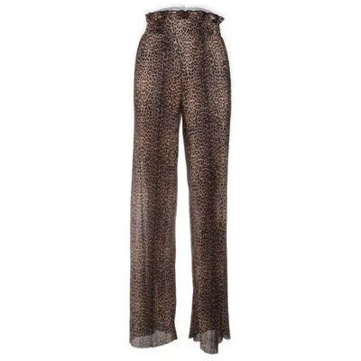 Palazzo broek (Bruin, Meerkleurig) van Gina Tricot Polyester