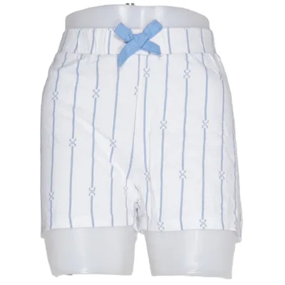 Pyjamashorts (Wit, Blauw) van Desires Katoen