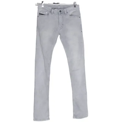 Spijkerbroek (Grijs) van Diesel Katoen, Elastaan, Polyester