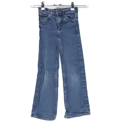Jeans (Wide Leg) från H&M Bomull, Elastan, Polyester
