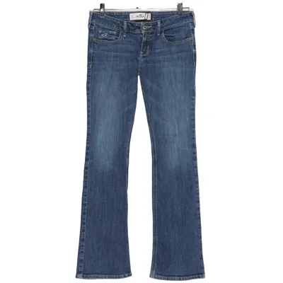 Spijkerbroek (Blauw) van Hollister Katoen, Elastaan