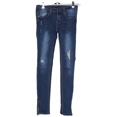 Jeans (Blue) from Uniq Young Cotton, Elastane