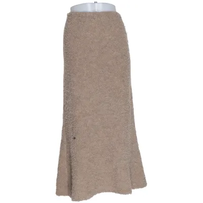 Maxi nederdel (Beige, Brun) fra Arket Polyamid, Uld