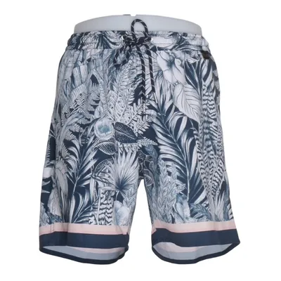 Badshorts (Blå, Vit, Rosa) från Agua Bendita Elastan, Polyamid, Polyester