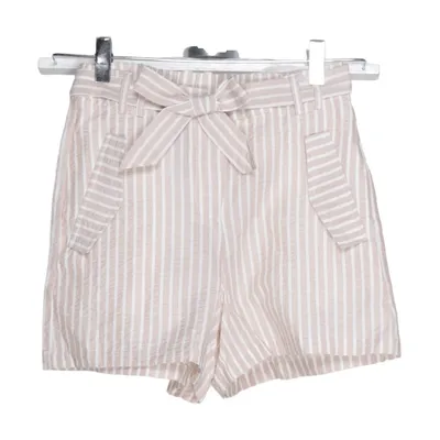 Shorts (Brown, White) from IDo Cotton, Elastane, Polyester