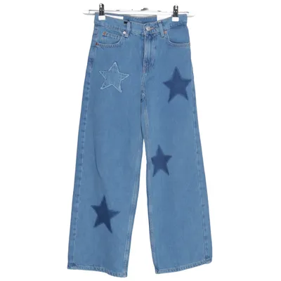 Jeans (Blå) från Zara Bomull, Lyocell