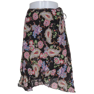 Wikkelrok (Zwart, Meerkleurig) van Mangoon Polyester