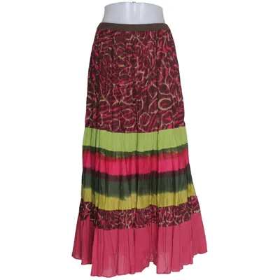 Maxi skirt (Pink, Green, Multicolored) from Magic Woman Cotton