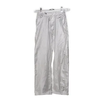 Jeans (Silverfärgad) från Lindex Kids Bomull, Elastan