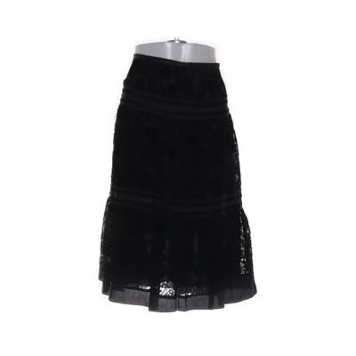Skirt (Black) from Zara Basic Polyester