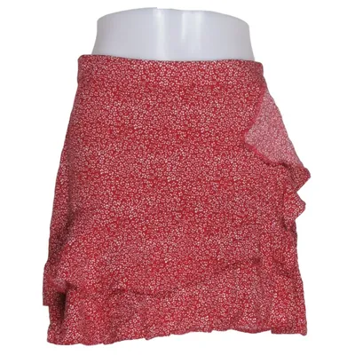 Wrap skirt (Red, White) from Sunny Girl Viscose