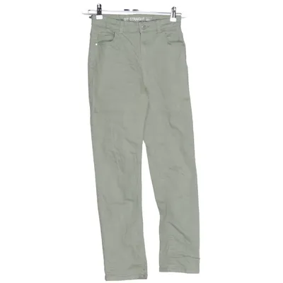 Jeans (Green) from Straight Cotton, Elastane